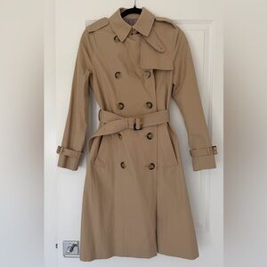 Massimo Dutti Beige Trench Coat